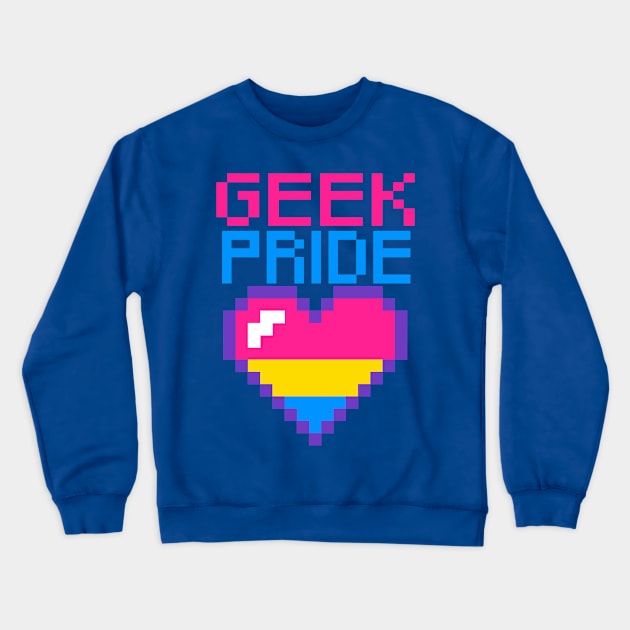 Geek Pride - PanSexual Pride Crewneck Sweatshirt by stateements